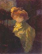 Henri de toulouse-lautrec The modiste painting